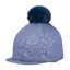 Aubrion Ladies Pom Pom Hat Cover Blue One Size