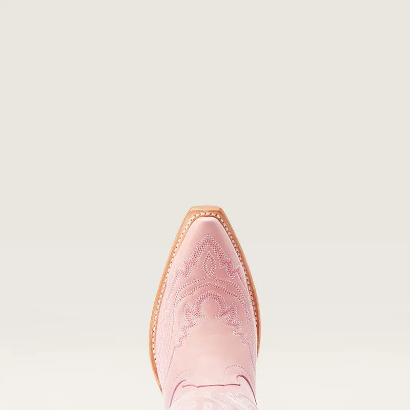 Ariat Womens Casanova XToe Western Boot in Powder Pink