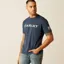 Ariat Mens Shield Flag T-Shirt in Navy Heather