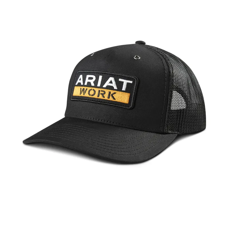 Ariat Work Patch Snapback Cap in Black