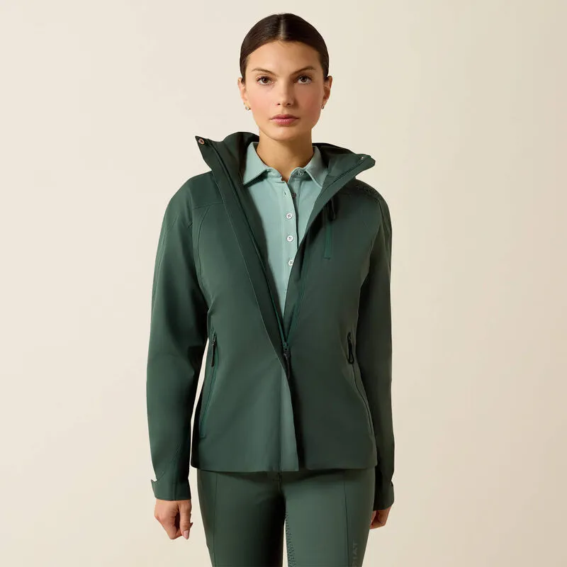 Ariat Womens Coastal H2O Waterproof Jacket in Monstera