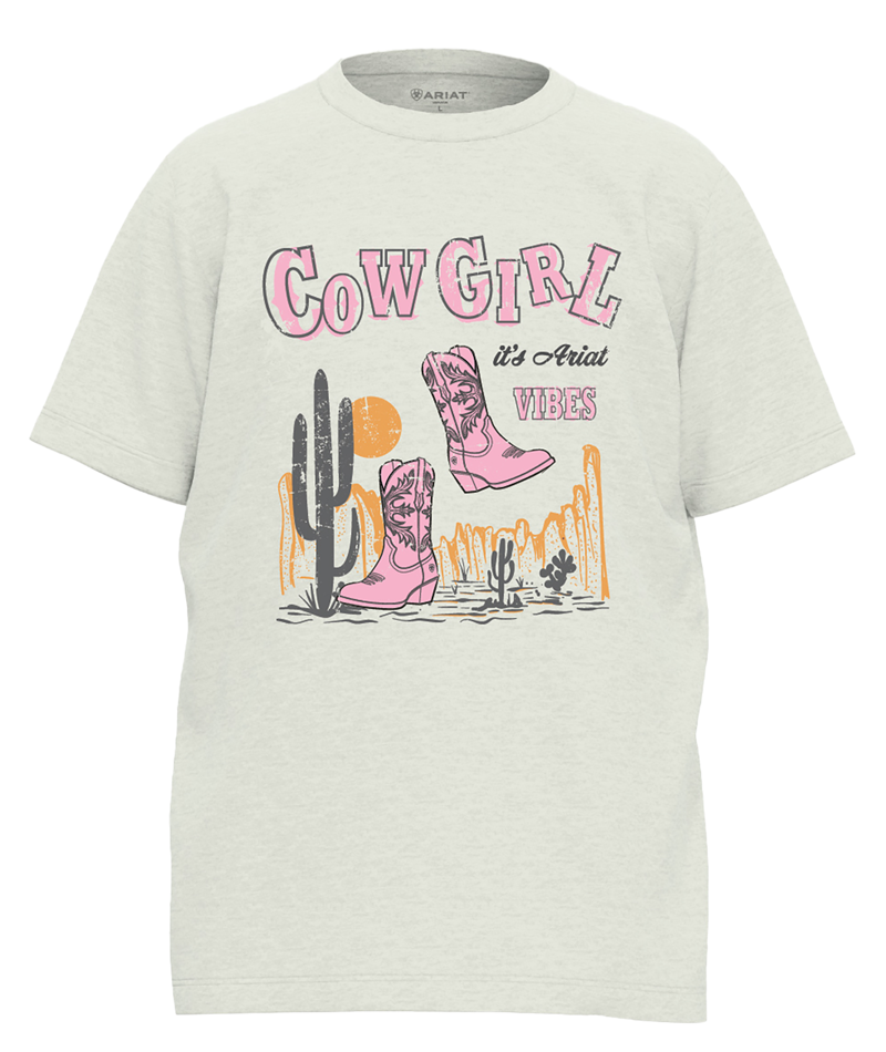Ariat Cowgirl Vibes T-Shirt in Natural