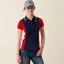 Ariat Junior Taryn Polo Shirt in NavyT and Red