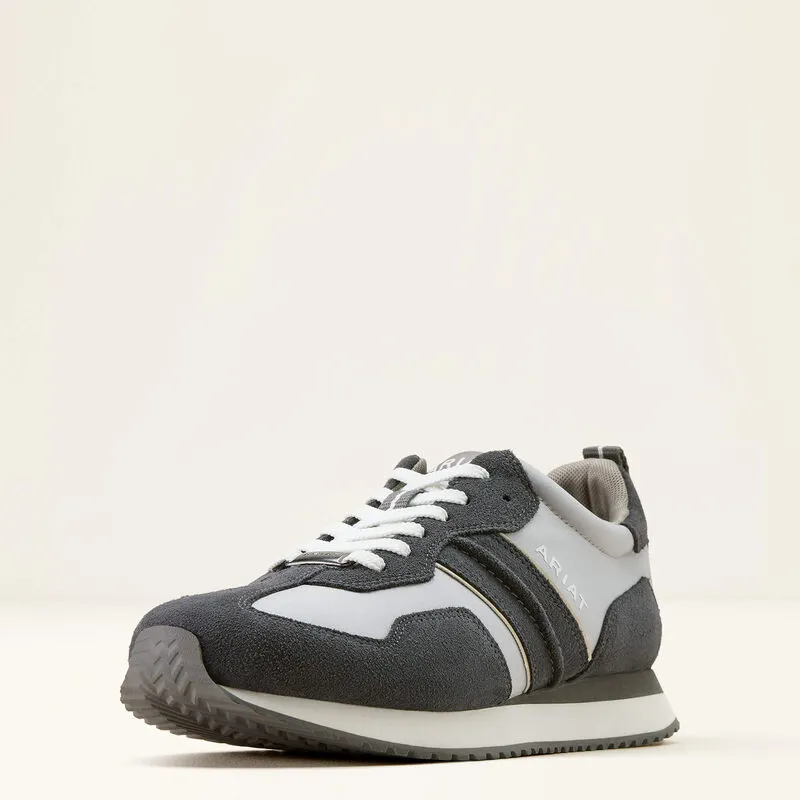 Ariat Mens Ranch Trainer Grey Charcoal Suede