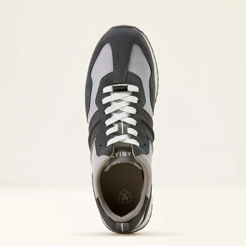 Ariat Mens Ranch Trainer Grey Charcoal Suede-5