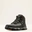 Ariat Mens Traverse Mid Waterproof Hiking Boot in Black and Grey
