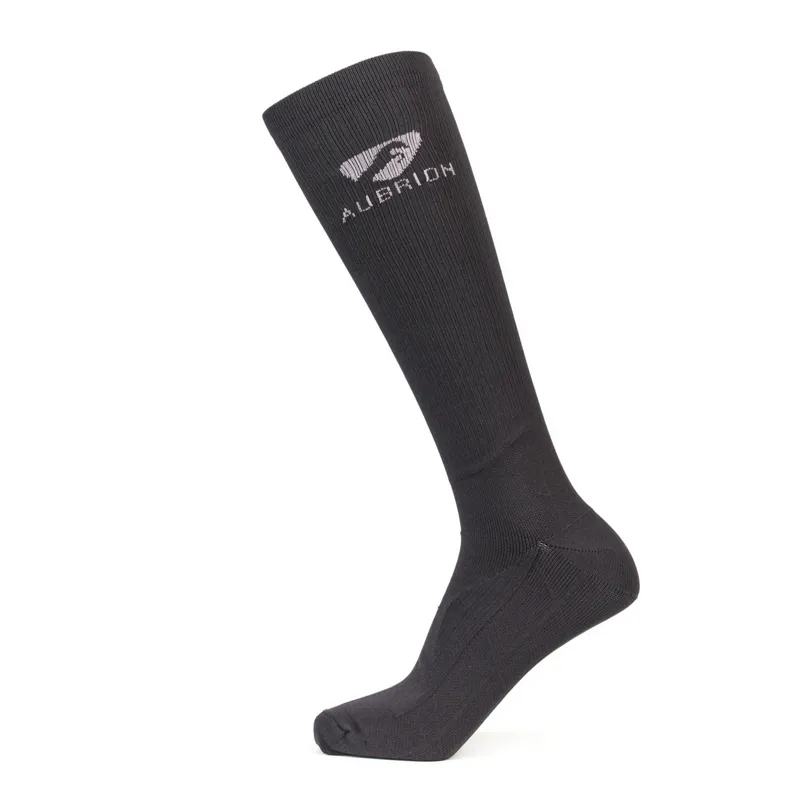 Aubrion Winter Performance Socks Charcoal Adult