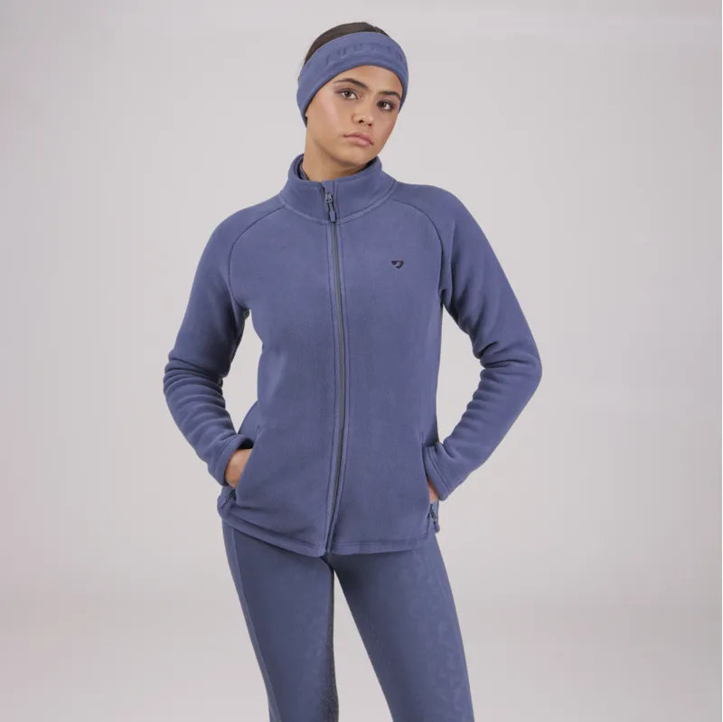 Aubrion Ladies Restore Full Zip Fleece Blue