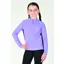 Dublin Kids Sadie Panel Detail Long Sleeve Riding Top Paisley Purple