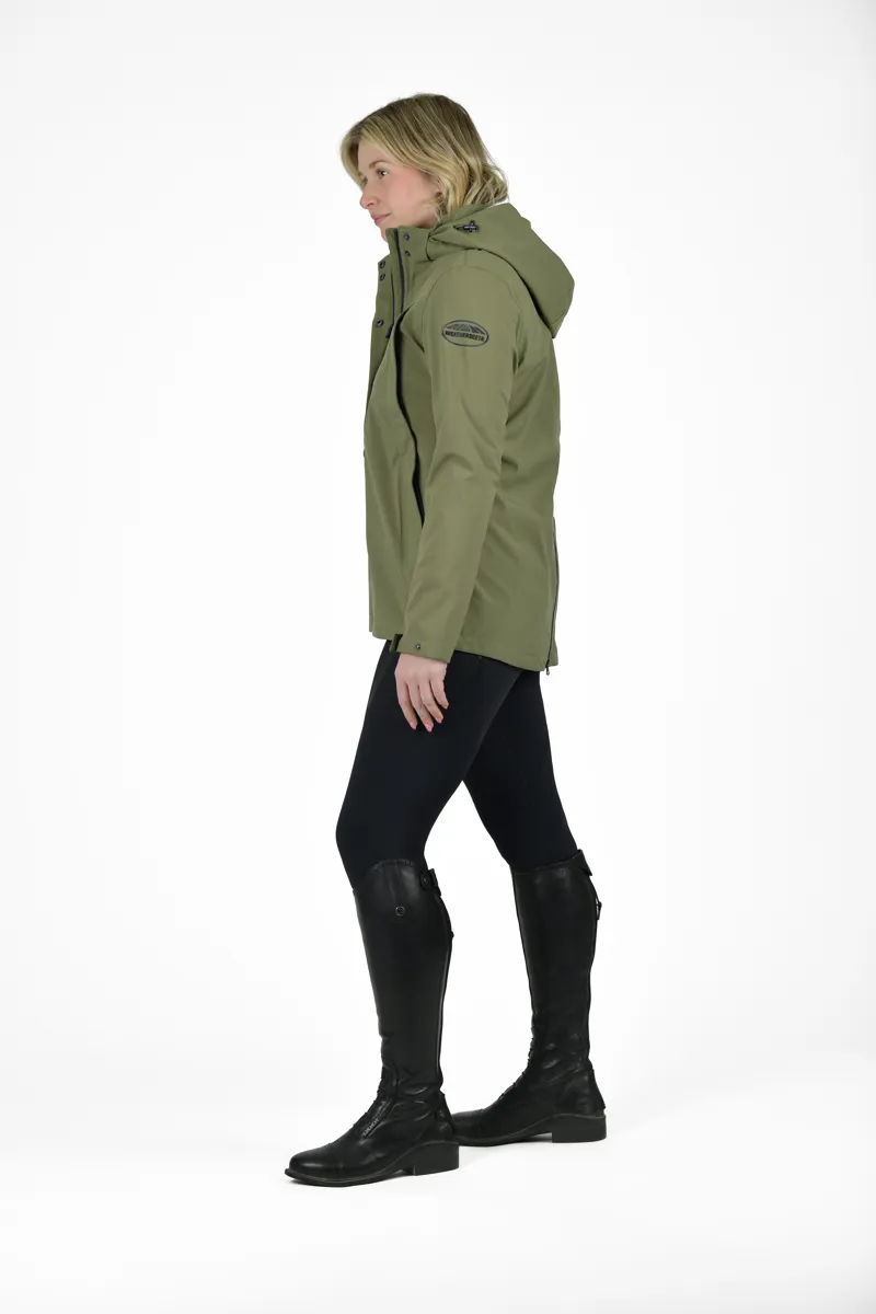 Weatherbeeta Florence Fleece Two-For-One Waterproof Jacket Olive-3