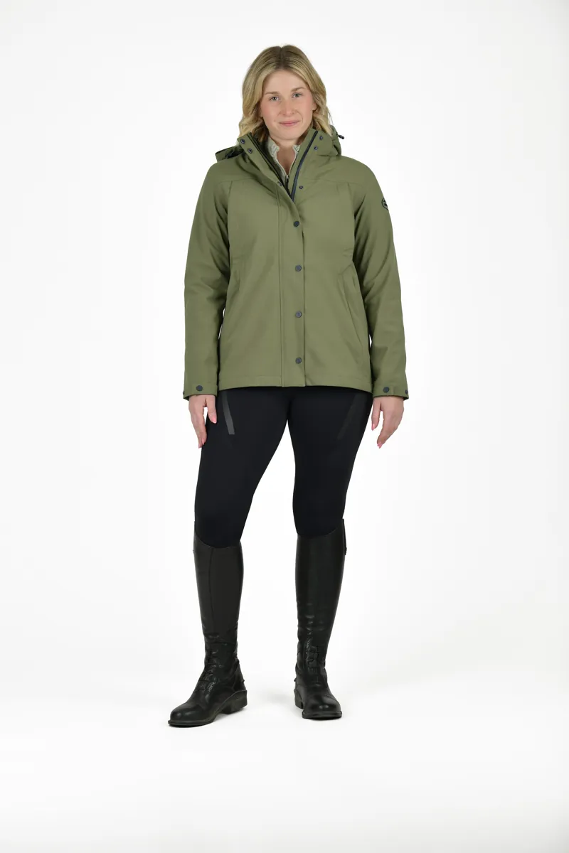 Weatherbeeta Florence Fleece Two-For-One Waterproof Jacket Olive