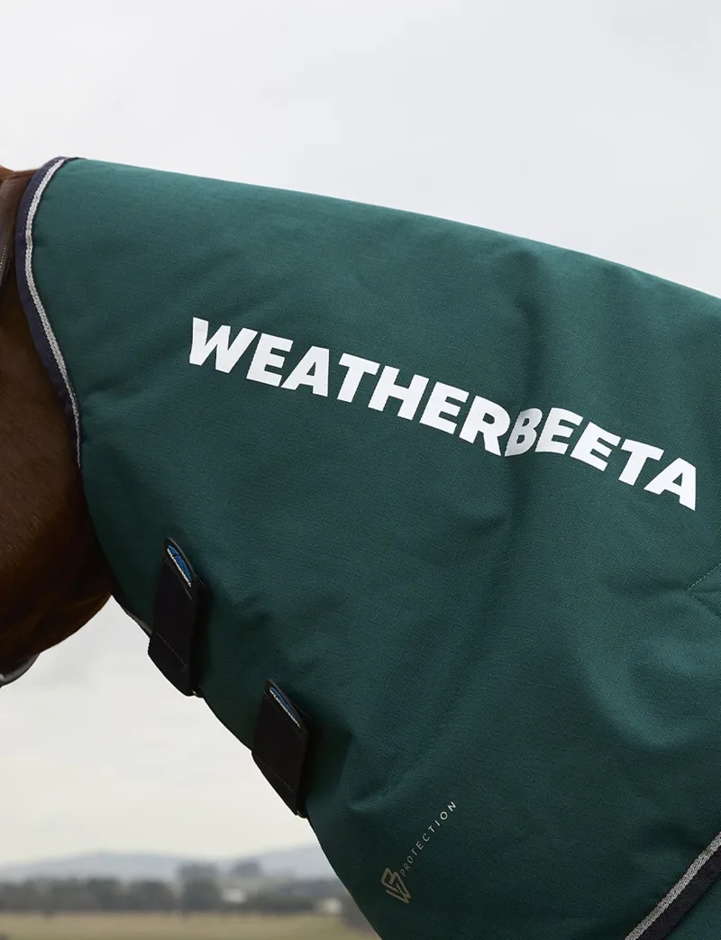 Weatherbeeta ComFiTec Plus Dynamic Turnout Detach-A-Neck Rug 100g Forest Green/Navy-5