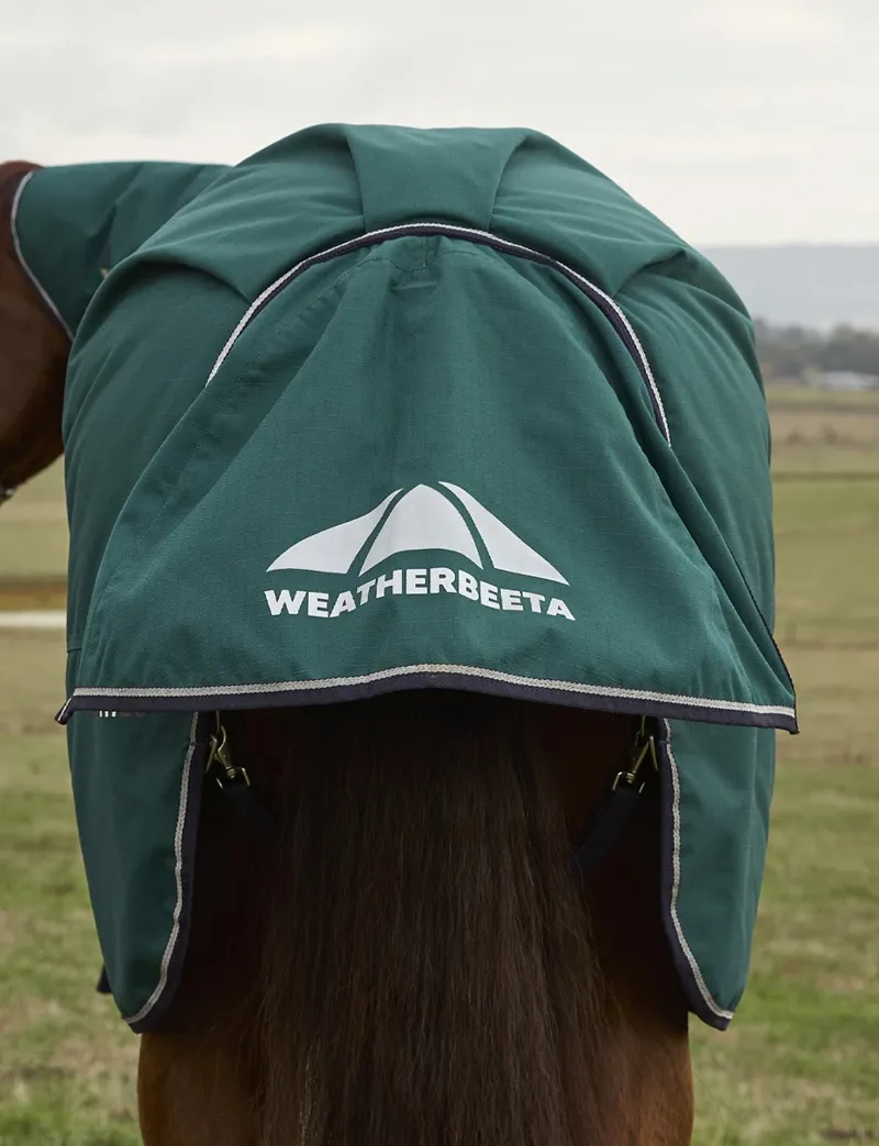 Weatherbeeta ComFiTec Plus Dynamic Turnout Detach-A-Neck Rug 100g Forest Green/Navy-3
