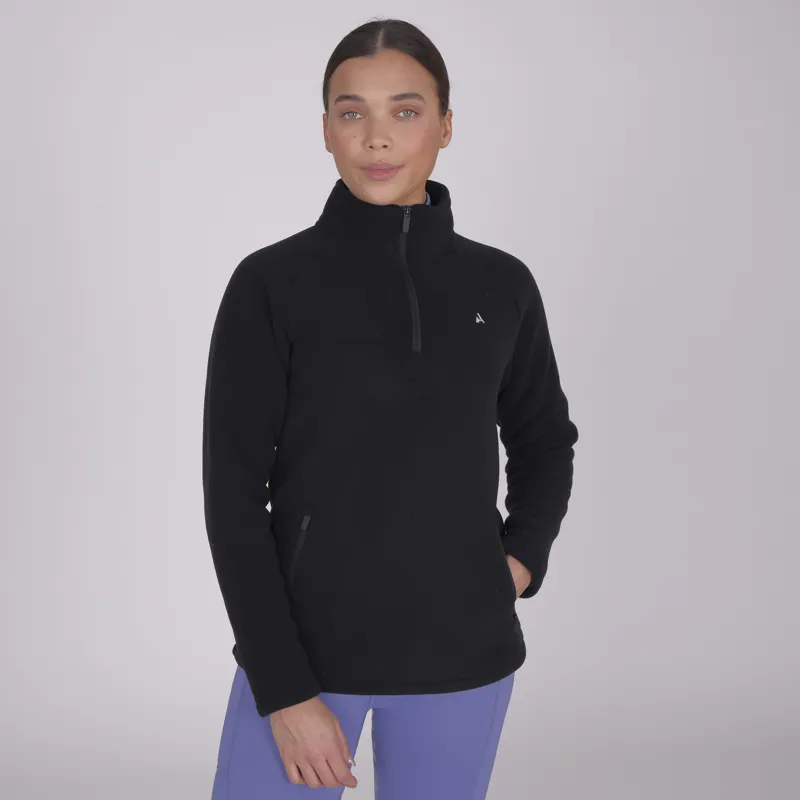 Aubrion Womens React Half Zip Fleece Shadow-2