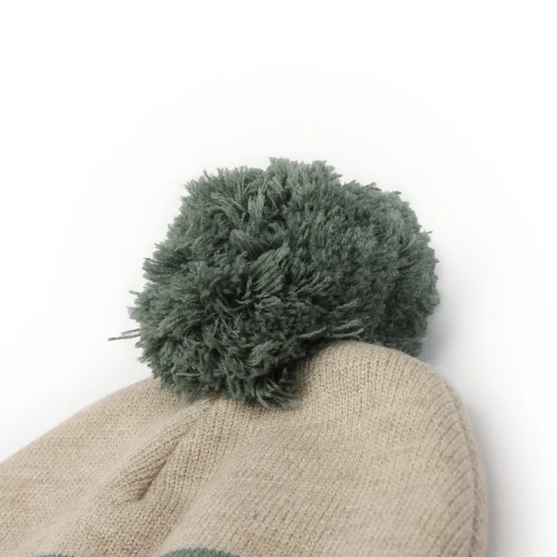 Aubrion React Bobble Hat Sage/Sand One Size-1