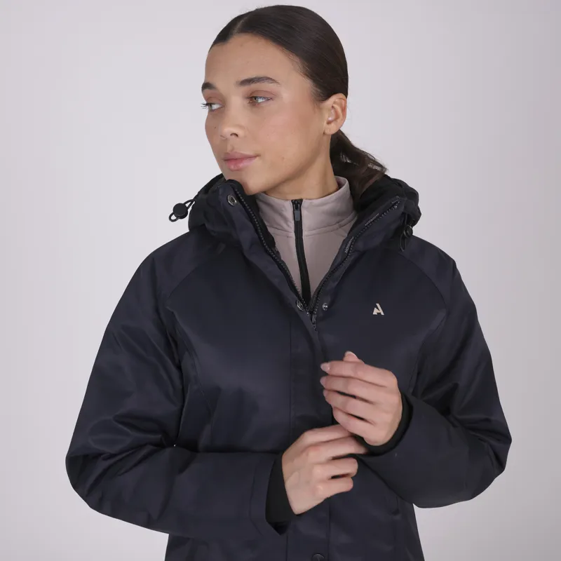 Aubrion Ladies React Long Coat Shadow-1