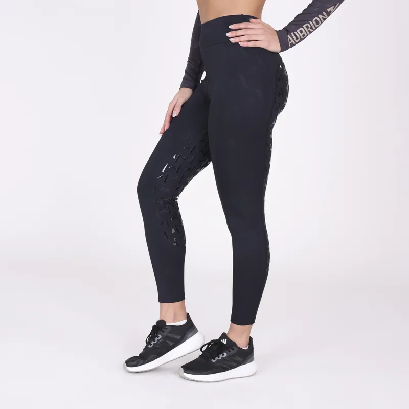 Aubrion Womens React Winter Riding Tights Sky-1