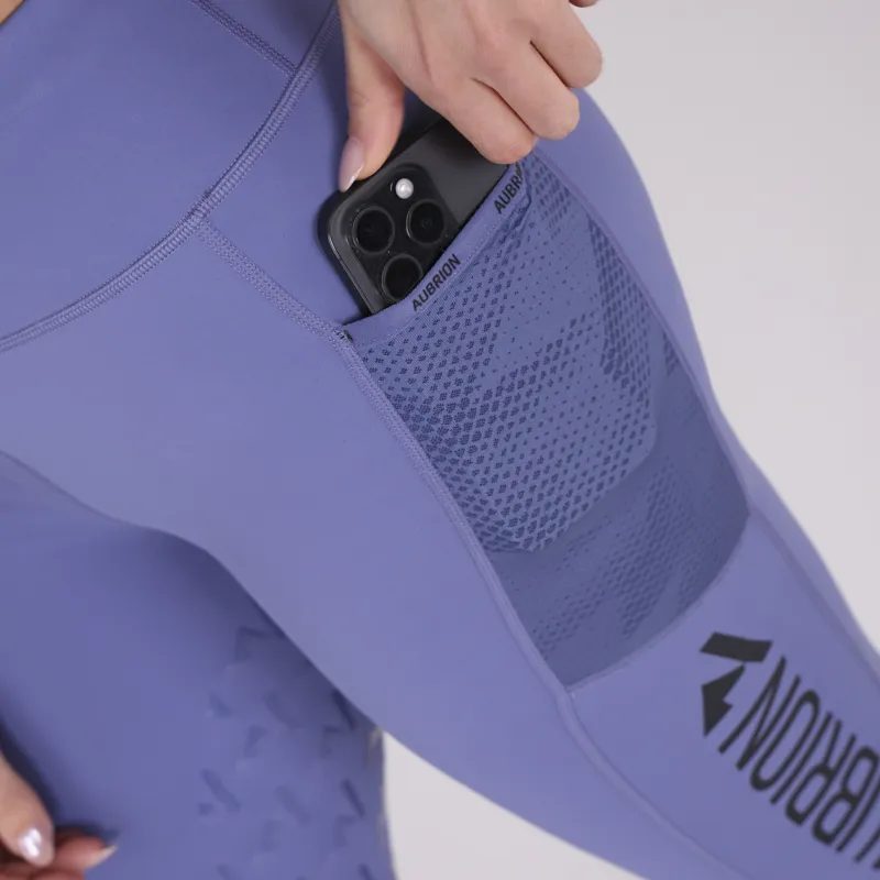 Aubrion Womens React Non-Stop Riding Tights Sky-5