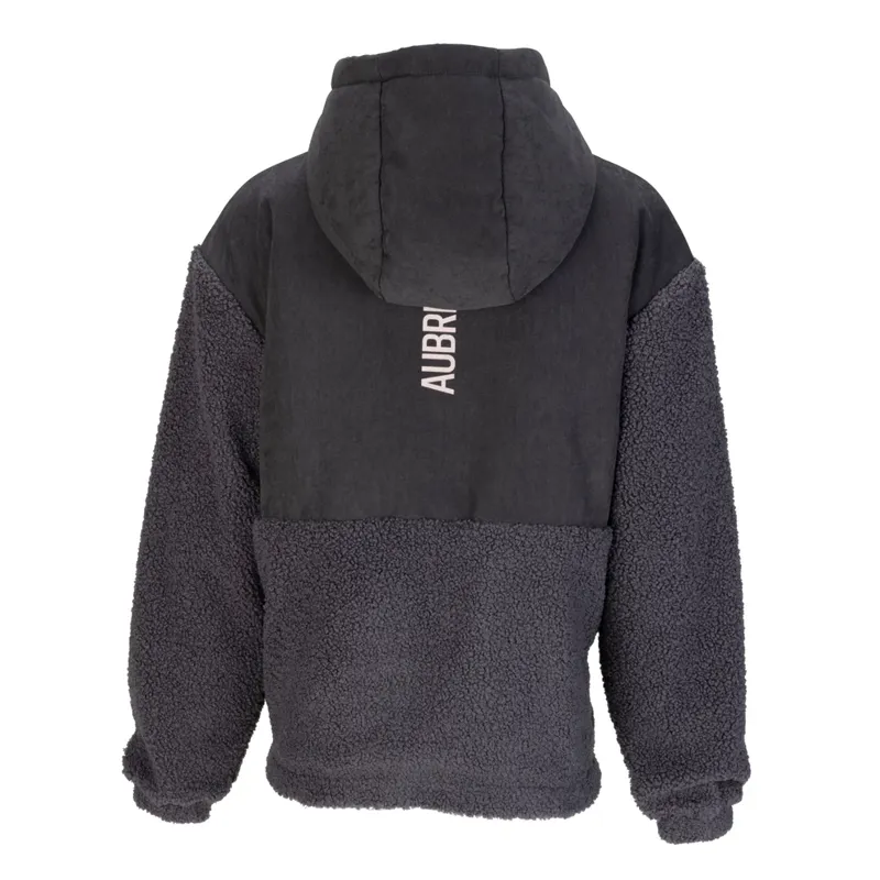 Aubrion React Young Rider Sherpa Fleece Jacket in Shadow-1