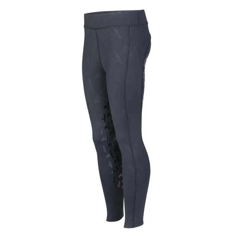 Aubrion Young Rider React Winter Riding Tights Shadow-3