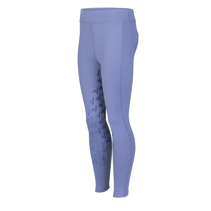 Aubrion Young Rider React Winter Riding Tights Sky-3