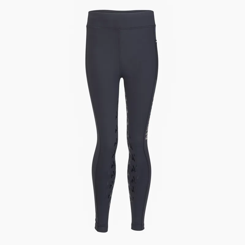Aubrion Young Rider React Non-Stop Riding Tights Shadow