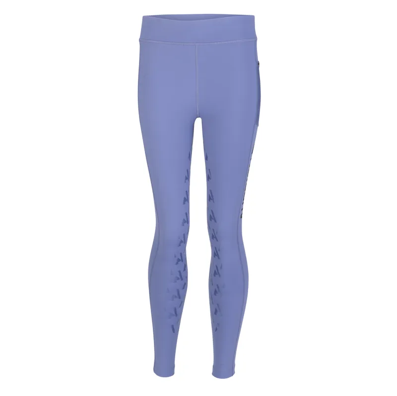 Aubrion Young Rider React Non-Stop Riding Tights Sky