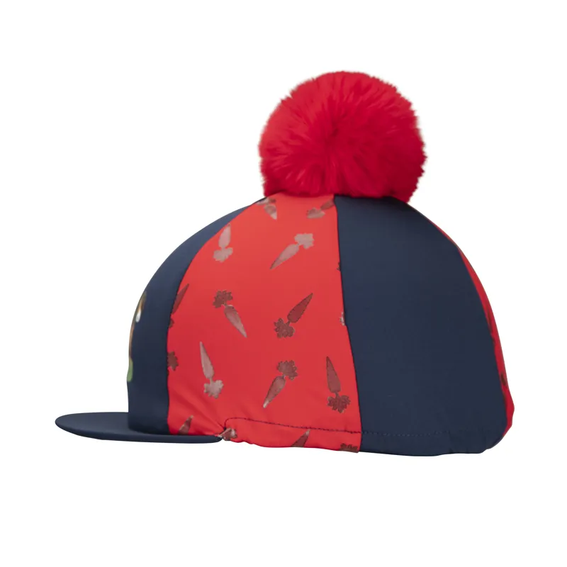 Winnie and Me Hat Silk Navy/Red-1