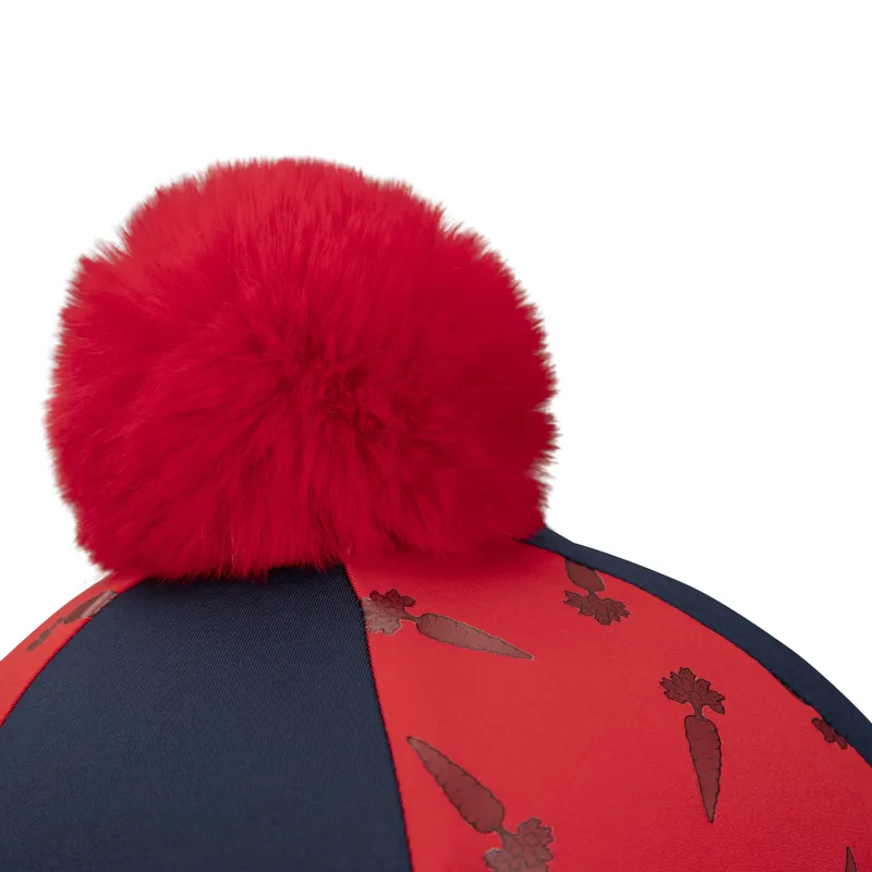 Winnie and Me Hat Silk Navy/Red-4