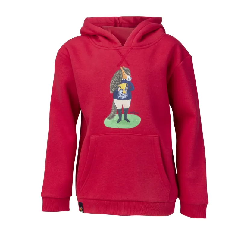 Winnie and Me Childrens Hoodie Red