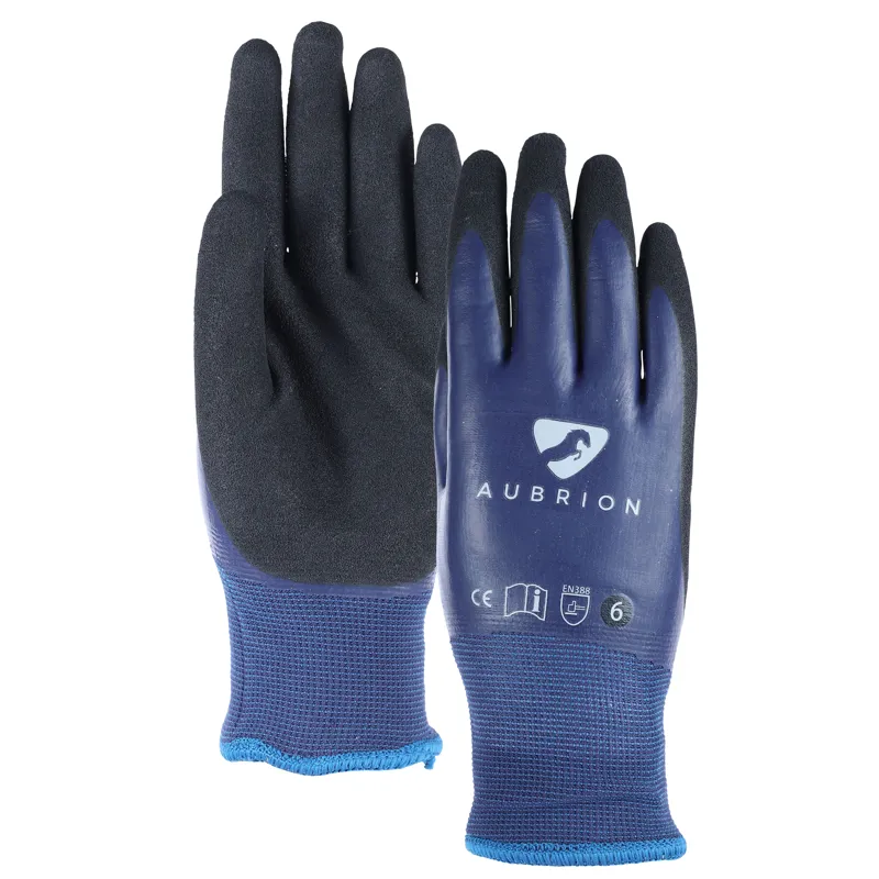 Aubrion Winter Work Gloves Navy