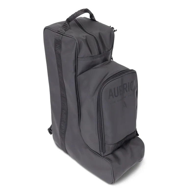 Aubrion React Hat Whip And Boot Bag Black