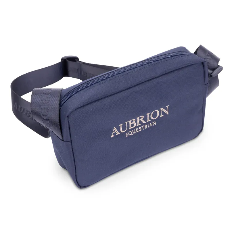 Aubrion Equestrian Cross- Body Bag Navy