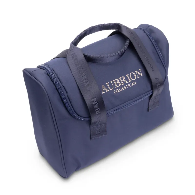 Aubrion Equestrian Grooming Kit Bag Navy