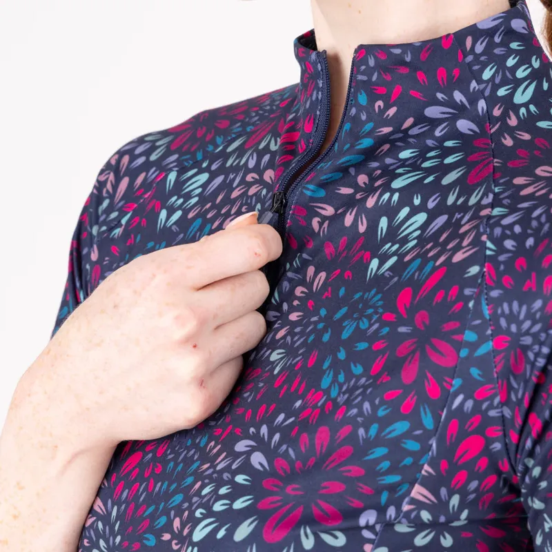 Aubrion React Short Sleeve Base Layer in Petal