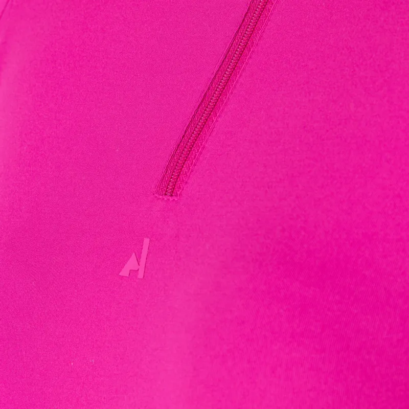 Aubrion React Long Sleeve Base Layer in Fuchsia -5