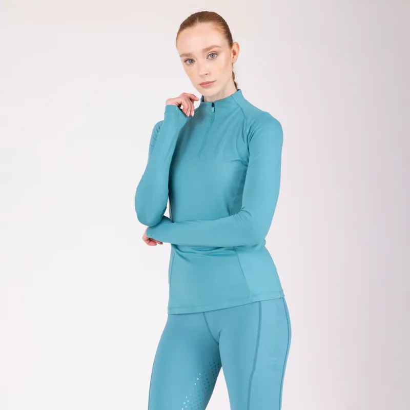 Aubrion React Long Sleeve Base Layer in Haze-1