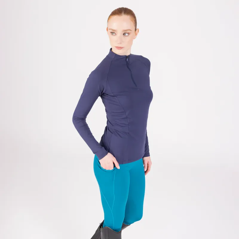 Aubrion React Rhythm Riding Tights in Kingfisher