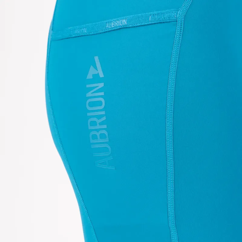 Aubrion React Rhythm Riding Tights in Kingfisher-2