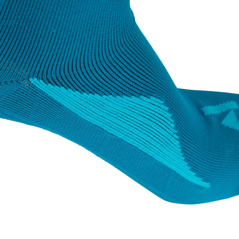 Aubrion React Technical Socks in Kingfisher-2
