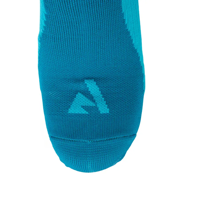 Aubrion React Technical Socks in Kingfisher-4