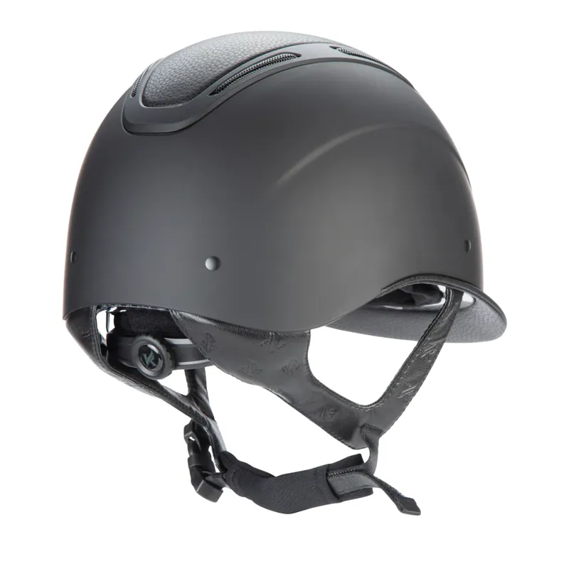 Karben Amity LTHR Riding Hat Black-2