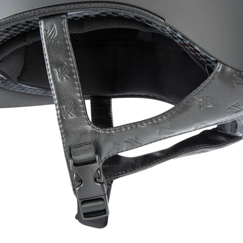 Karben Amity LTHR Riding Hat Black-4
