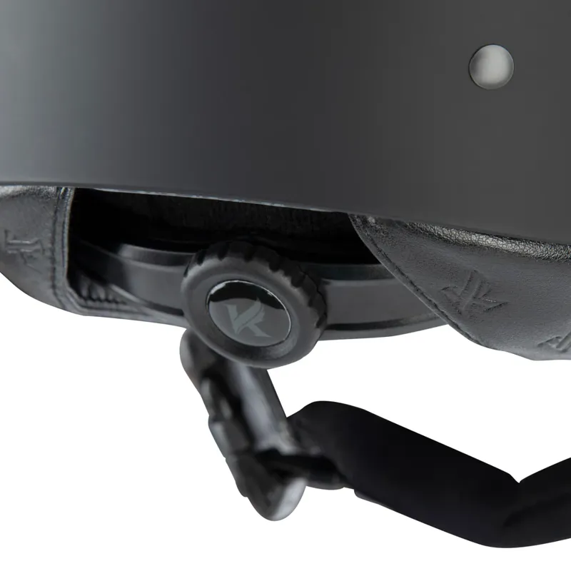 Karben Amity LTHR Riding Hat Black-3