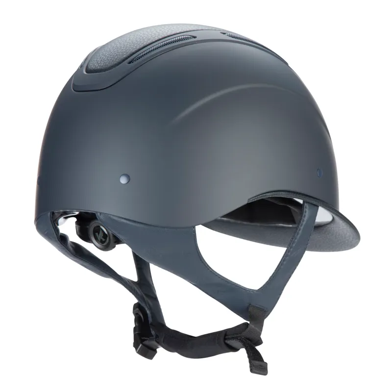 Karben Amity LTHR Riding Hat in Navy-3