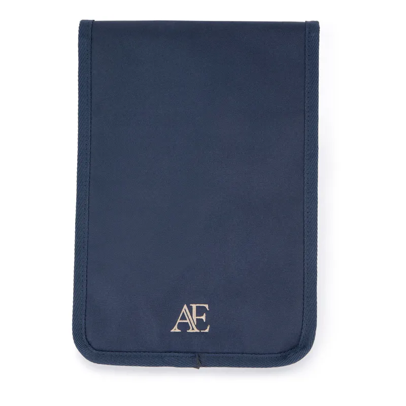 Aubrion Equestrian Equine Passport Holder Navy-2
