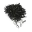 EZI-GROOM Silicone Plaiting Bands Black