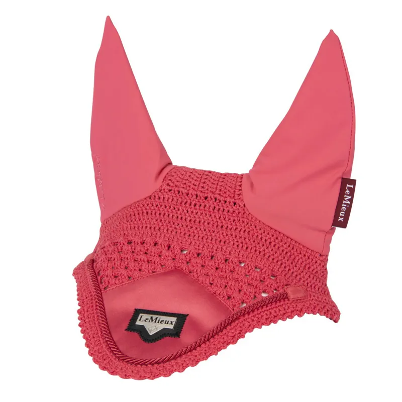 LeMieux Loire Satin Fly Hood Papaya