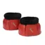 Arma Black Fleece Over Reach Boots Red
