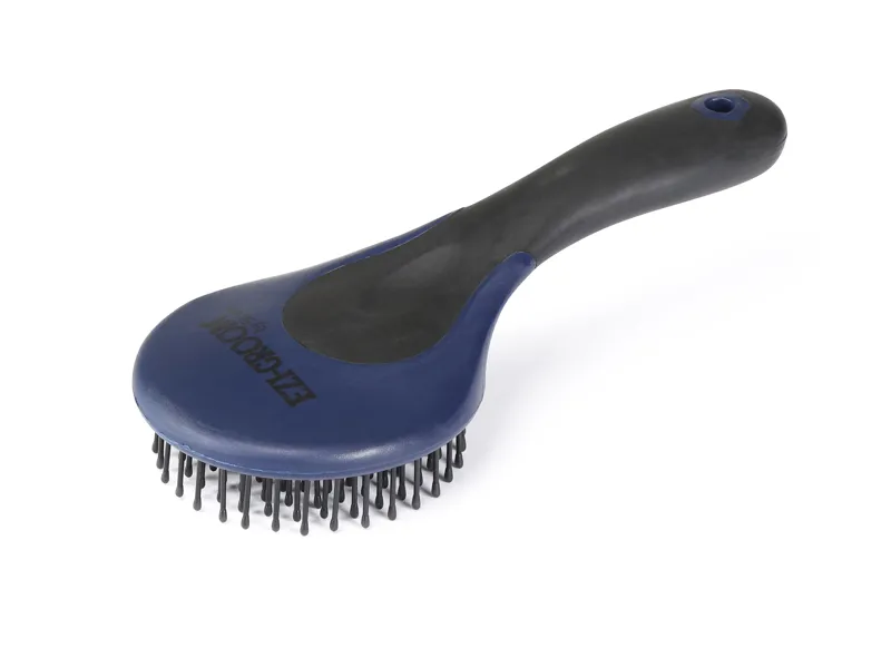 Ezi-Groom Grip Mane and Tail Brush Navy